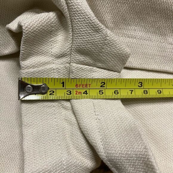 Kernel Cosmos, Solid Beige Chino Style, Thick Casual Shorts, Size Small Preppy - Picture 4 of 8